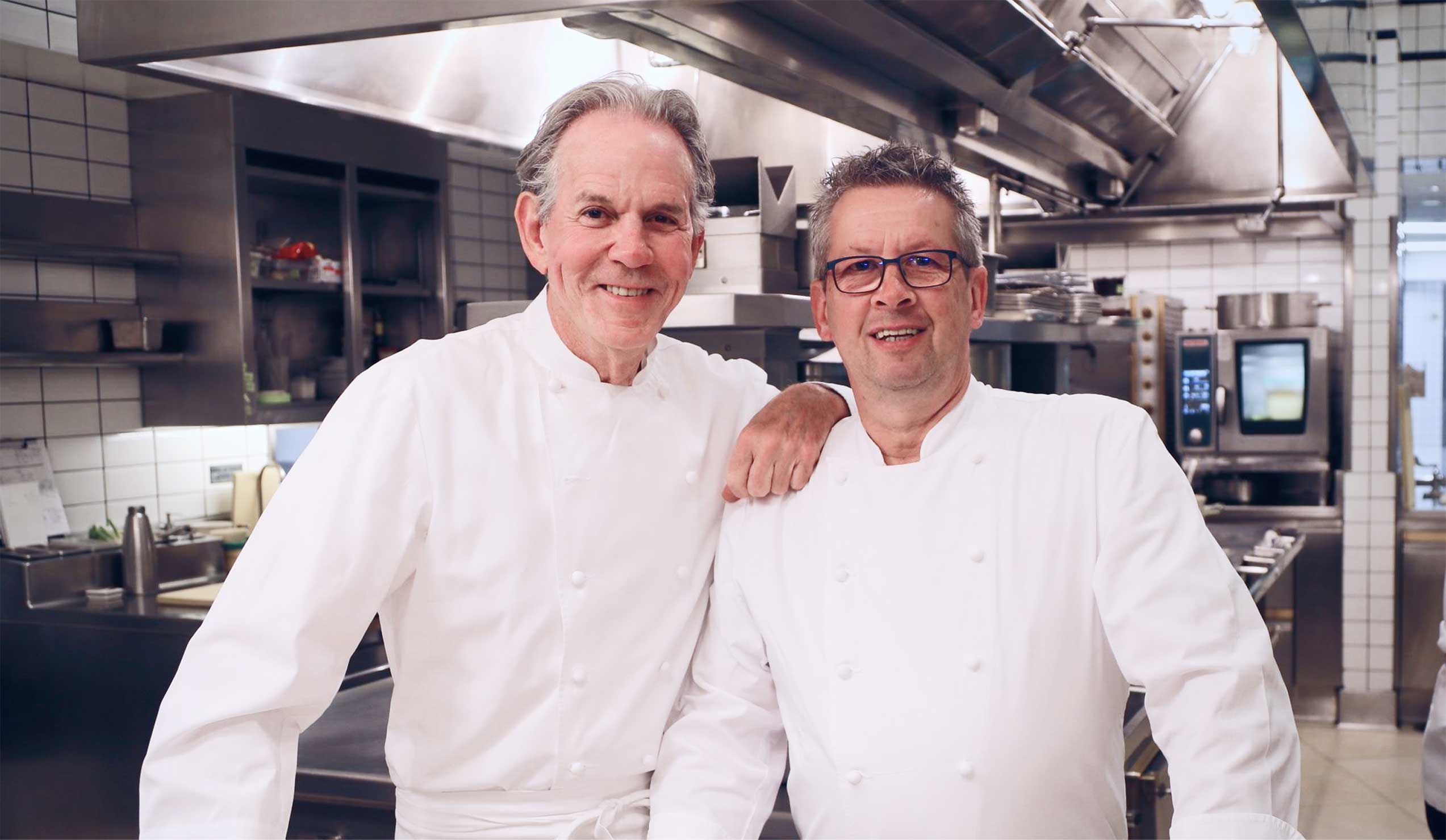 Thomas Keller and Mitch Mitchell