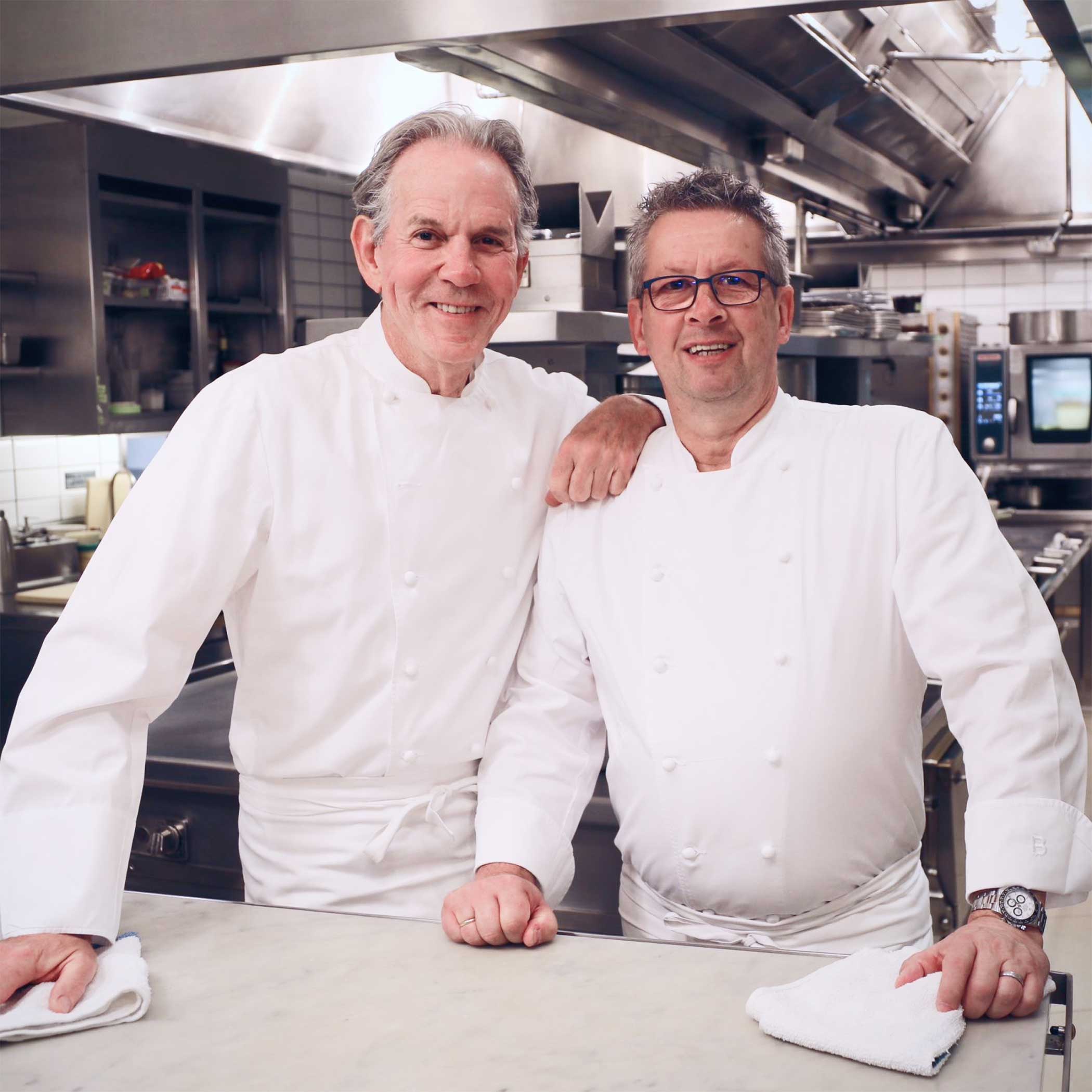 Thomas Keller and Mitch Mitchell